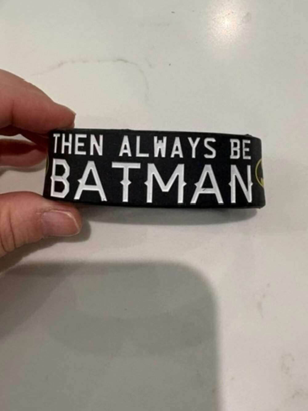 DC Comics Batman Be Yourself Rubber Bracelet